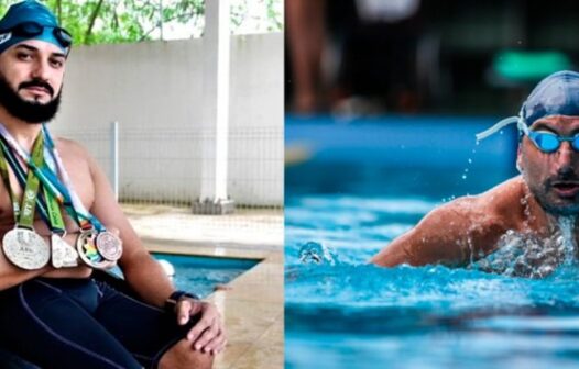 Henrique Gurgel e Sheldon Breno representam o Fortaleza em torneio de natação em Portugal