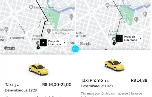 ‘Uber Táxi’ está disponível em mais uma cidade brasileira; saiba como se cadastrar