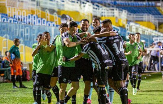 Ceará vence a Tombense-MG e sai da Zona de Rebaixamento da Série B