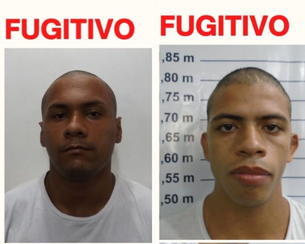 Dois detentos fogem do IPPOO e polícia divulga fotos para denúncias