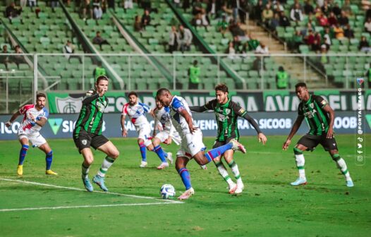 Fortaleza é superado pelo América-MG e sofre a 1ª derrota no Brasileirão