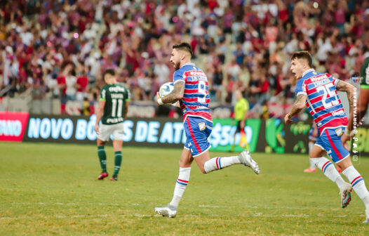 Fortaleza vence o Palmeiras no Castelão, mas se despede da Copa do Brasil