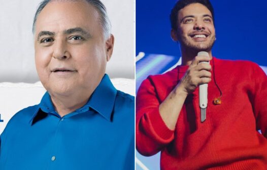 Wesley Safadão faz show no aniversário de 80 anos do prefeito de Maracanaú