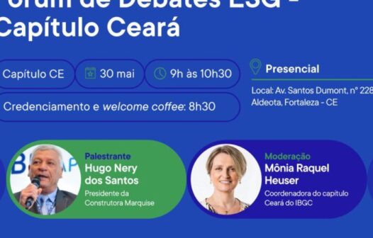 Fórum de Debates ESG – Capítulo Ceará debate produção de resíduos para geração de energia