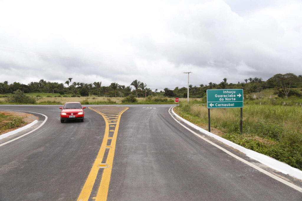 Serra da Ibiapaba recebe quase 10 km de nova rota pavimentada na CE-427