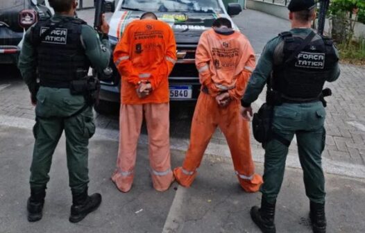 Suspeitos vestidos com roupas de garis são presos após fazerem família refém em Sobral, no Ceará