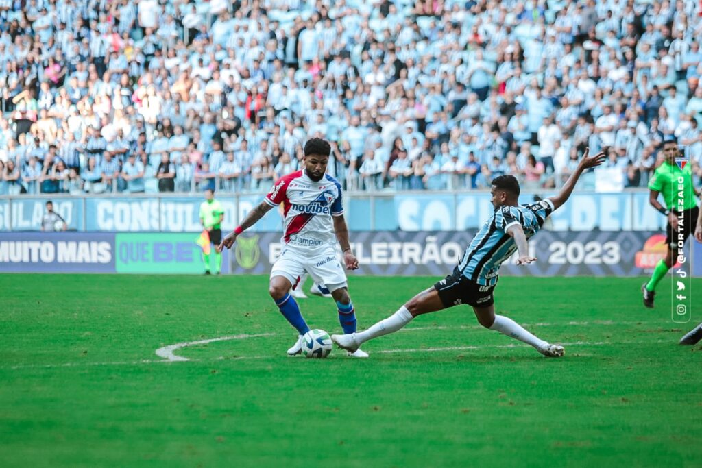 Fortaleza fica no 0 a 0 com o Grêmio e acumula 3° empate seguido