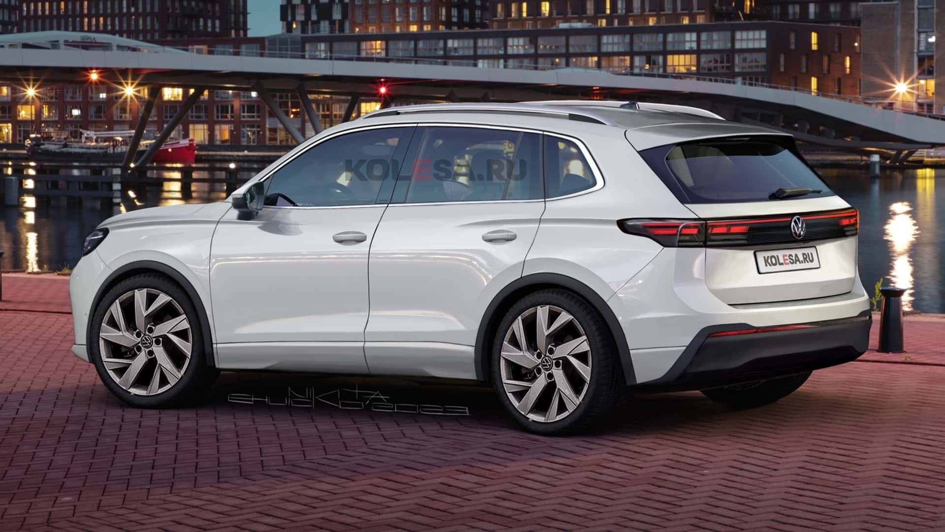 Novo Volkswagen Tiguan 2024 (Foto: Kolesa.ru)