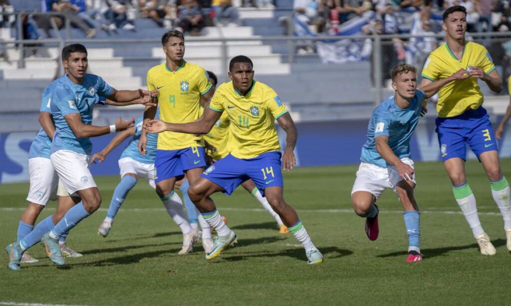 Brasil perde para Israel e é eliminado do Mundial sub-20 de futebol