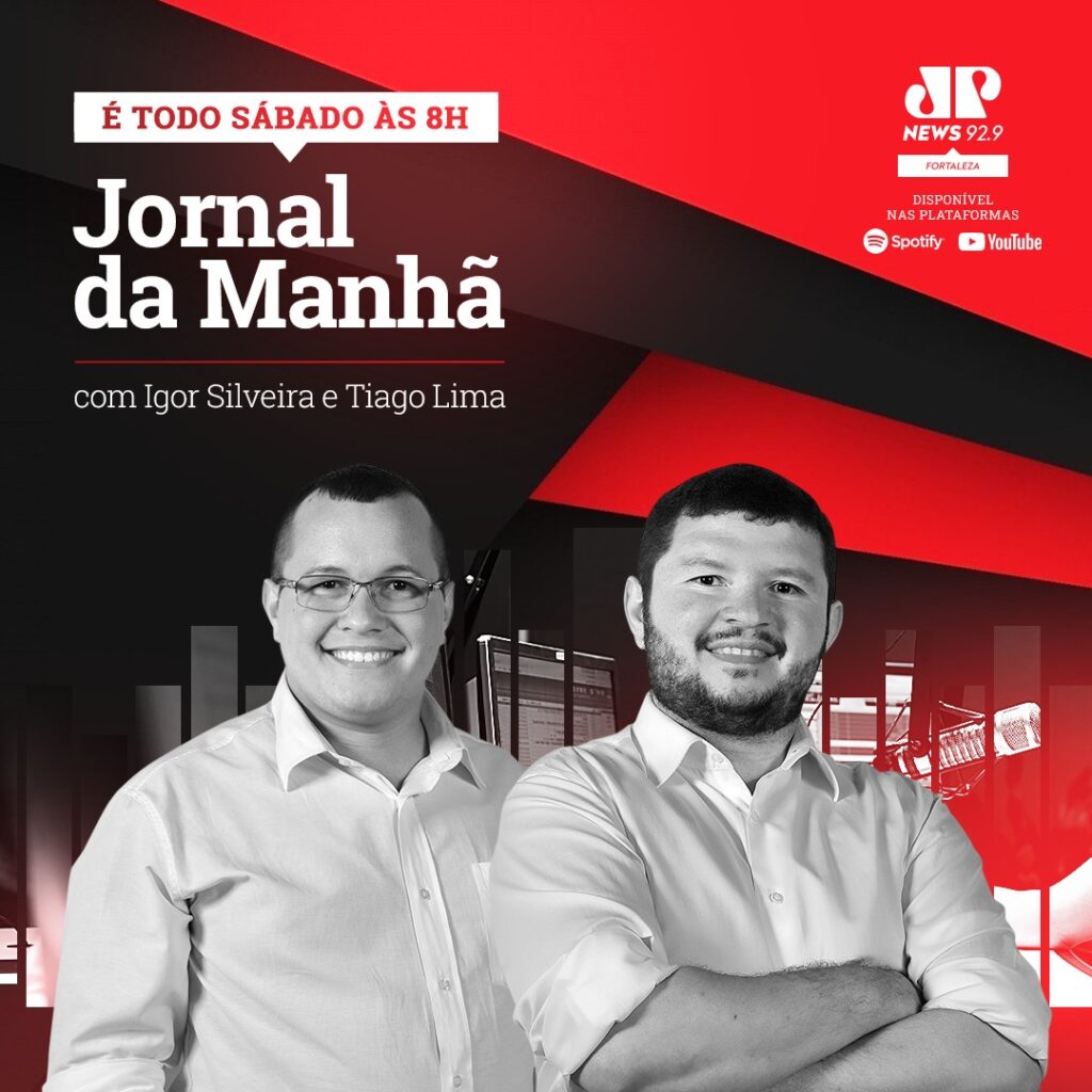 Jovem Pan News Fortaleza estreia Jornal da Manhã aos sábados