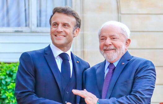 Lula e Macron se encontram para conversar sobre acordo entre Mercosul e União Europeia