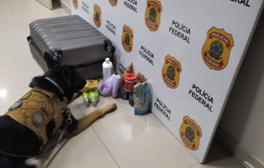 Passageira é presa ao tentar embarcar com droga escondida em cosméticos no aeroporto de Fortaleza