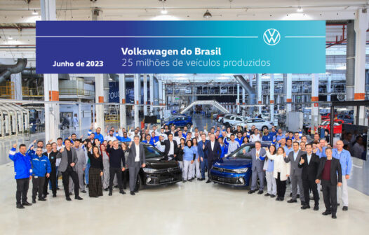 Volkswagen chega a 25 milhões de veículos produzidos no Brasil