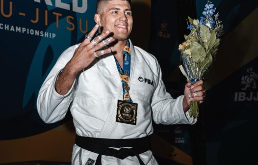 Cearense Victor Hugo faz história e se torna tetracampeão mundial de jiu-jitsu