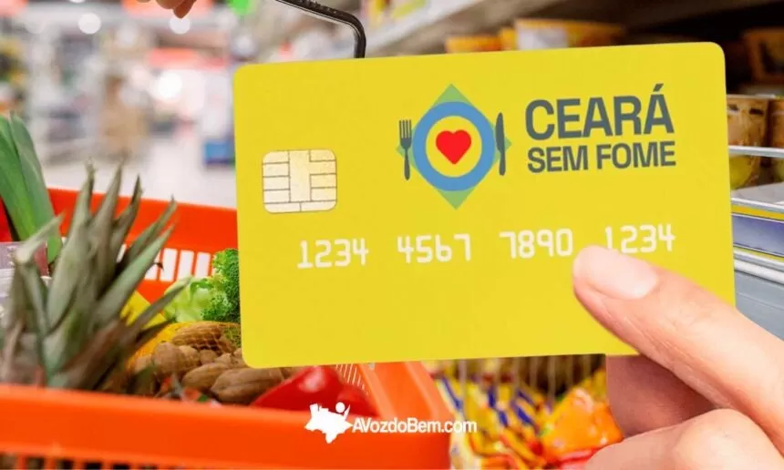 Programa Ceará sem Fome entrega cartões-alimentação nesta sexta-feira (16)