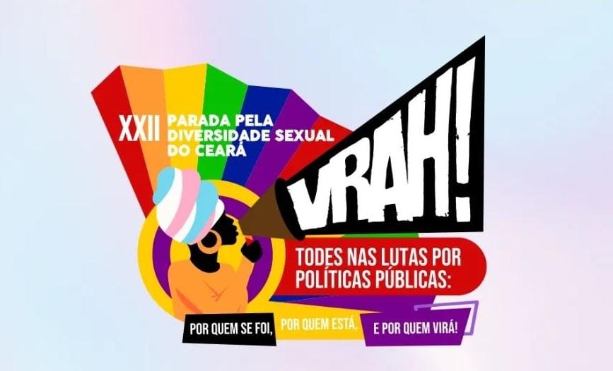 Fortaleza realiza 22ª edição da Parada da Diversidade Sexual neste domingo (25)