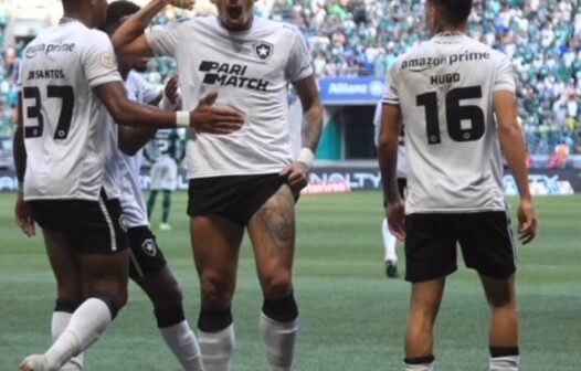 Botafogo vence Palmeiras, aumenta vantagem na liderança e abre 7 pontos