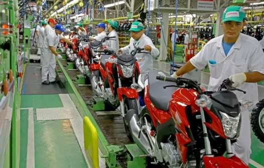 Indústria Produz 1.300.000 Motocicletas em Dez Meses