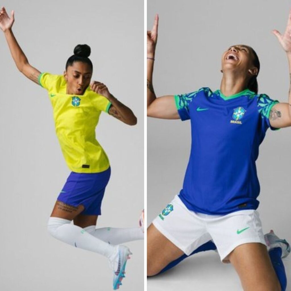 Uniforme do Brasil na Copa do Mundo feminina tem short para período menstrual