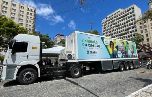 Confira os locais de atendimento do Caminhão do Cidadão nesta semana em Fortaleza e no interior