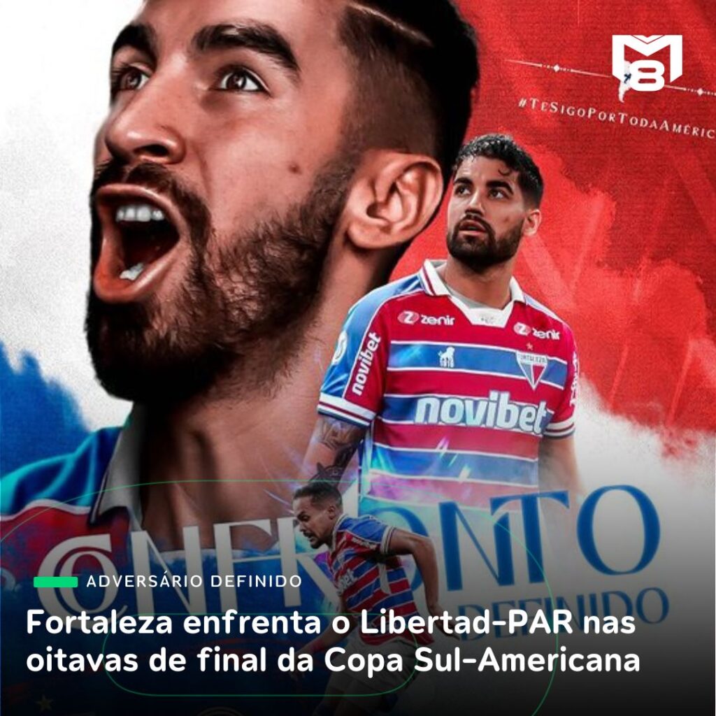 Fortaleza enfrenta o Libertad-PAR nas oitavas de final da Copa Sul-Americana