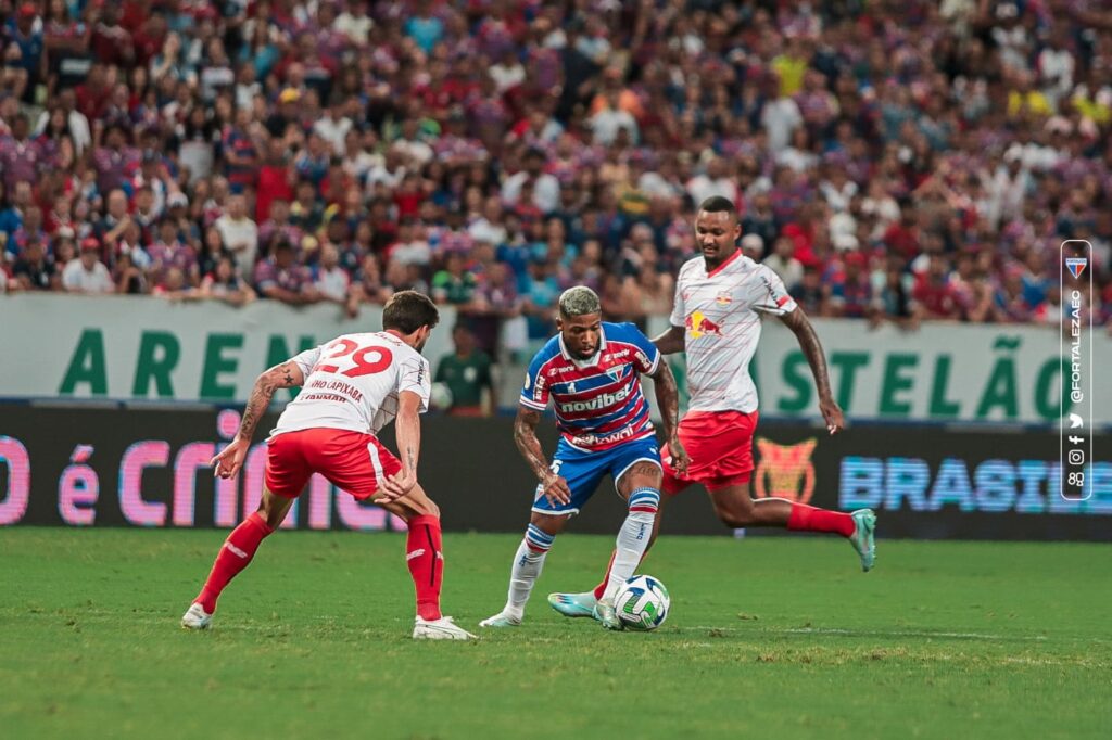 Fortaleza perde para o Bragantino e amarga 3ª derrota seguida na Série A