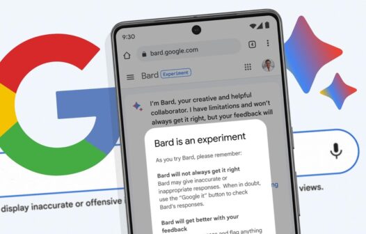 Google lança chatbot Bard para competir com o ChatGPT