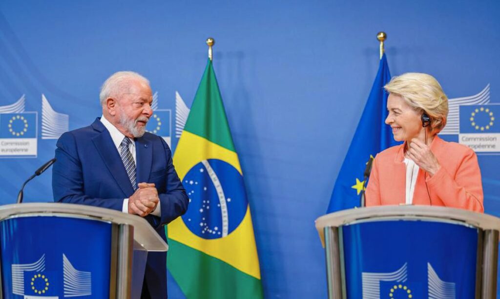 Lula diz que acordo entre União Europeia e Mercosul pode sair em 2023