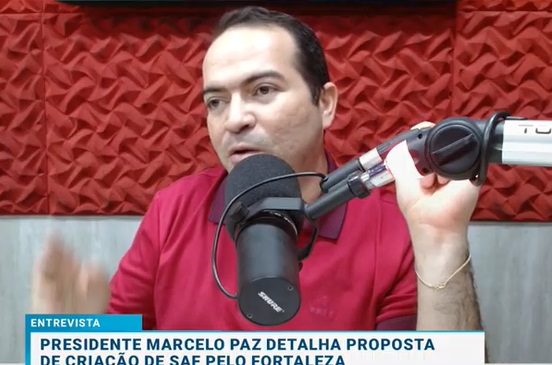 Em entrevista ao Bate Pronto, Marcelo Paz explica os próximos passos para o Fortaleza se tornar uma SAF