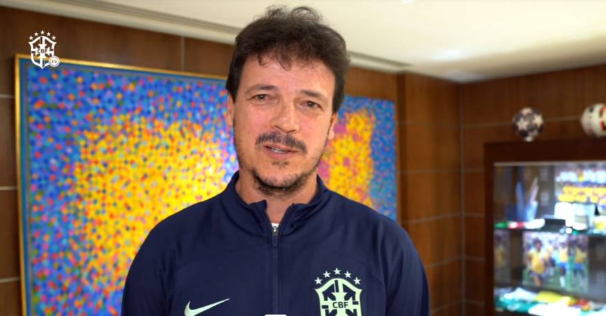 CBF anuncia Fernando Diniz como técnico interino da seleção brasileira