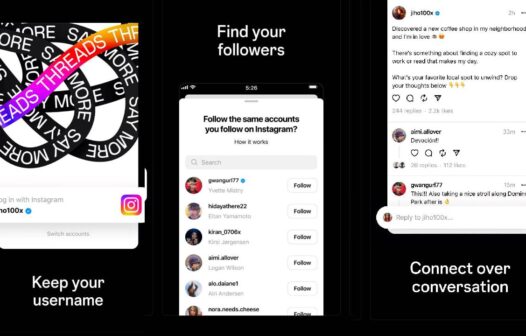 Threads é lançado pelo Instagram para concorrer com Twitter