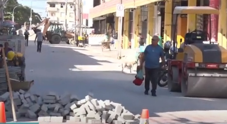 Começa nova etapa de obras na rua 24 de Maio, em Fortaleza