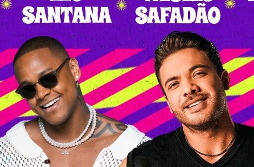 Léo Santana e Wesley Safadão são atrações do Festeja Nova Russas 2023 que começa nesta sexta-feira (11)