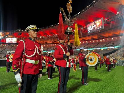 Bandas da Marinha do Brasil se apresentam em Fortaleza no Dia dos Pais