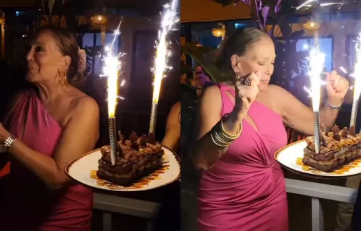 Susana Vieira celebra aniversário em Portugal