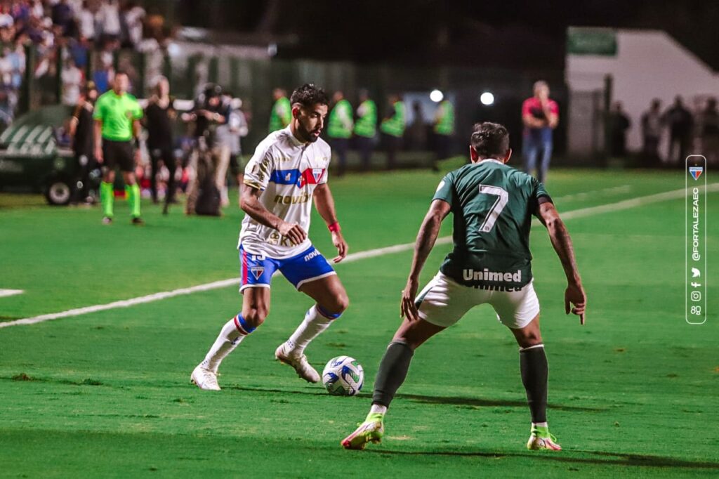 Fortaleza perde para o Goiás e sofre a 4ª derrota seguida do Brasileirão