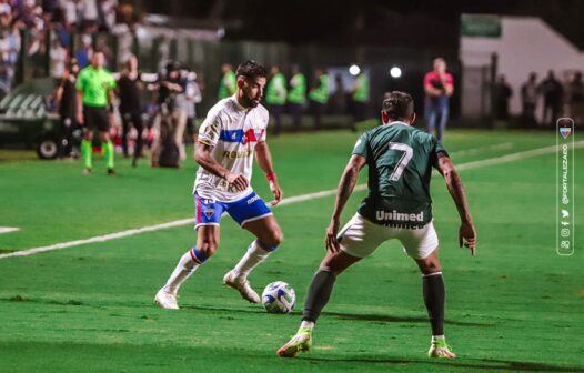 Fortaleza perde para o Goiás e sofre a 4ª derrota seguida do Brasileirão