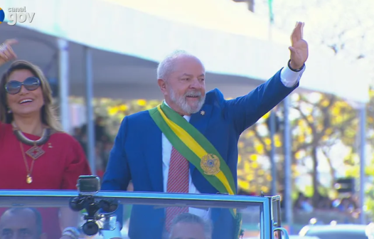 Lula não faz discurso durante o desfile de 7 de Setembro