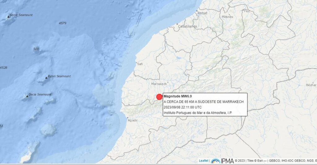 Jade Romero e comitiva do Ceará passam por terremoto de magnitude 6,8 no Marrocos