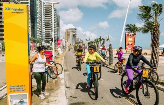 Prefeitura instala ‘Xiringador’ em ciclofaixa da Beira-Mar em Fortaleza 