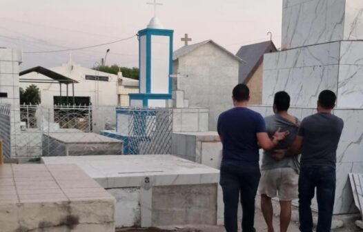 Suspeito de crimes no Ceará, Bahia e Sergipe é preso dentro de cemitério em Brejo Santo
