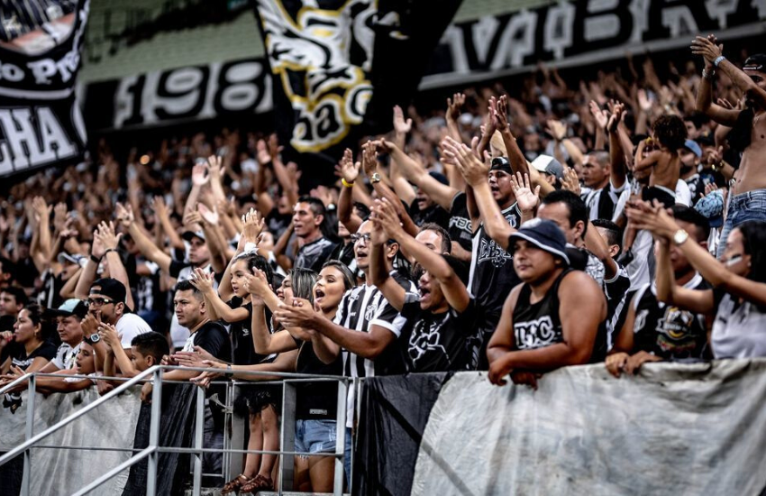 Com ingressos a partir de R$ 15, Ceará inicia venda para o jogo contra o Sampaio Corrêa