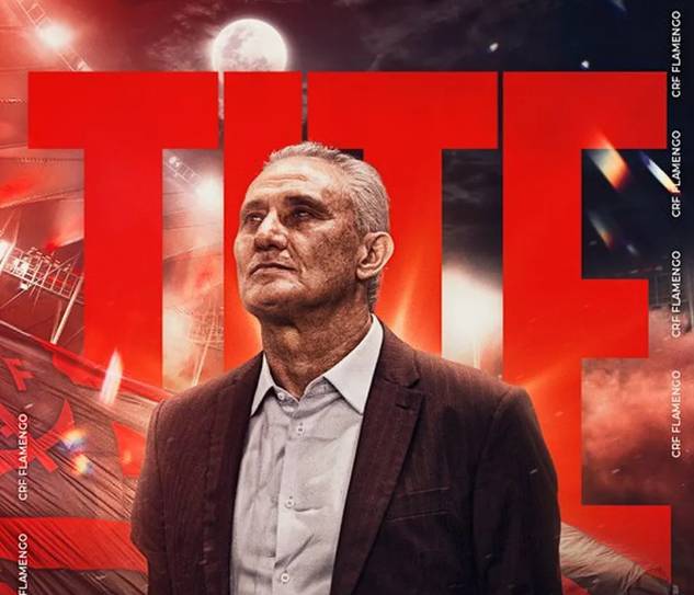 Tite é oficialmente anunciado como novo treinador do Flamengo