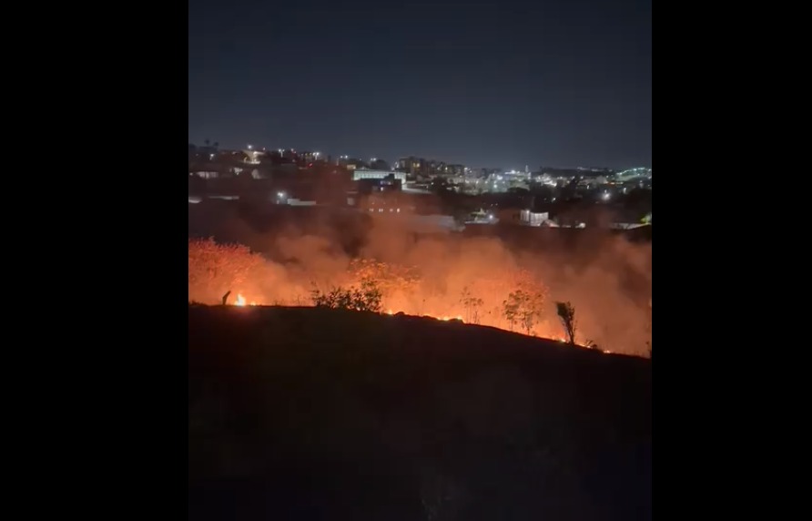 Incêndio que já dura 10 dias ameaça área de preservação no Ceará