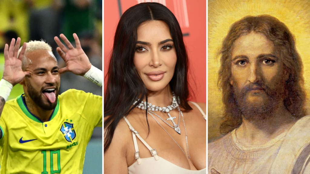 Jesus, Neymar ou Kim Kardashian Saiba quem é a pessoa mais famosa de todos os tempos