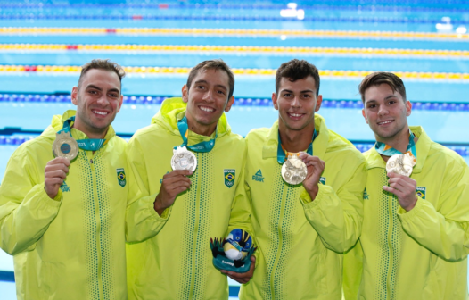 Pan de Santiago 2023: Brasil é ouro no revezamento 4×200 metros masculino