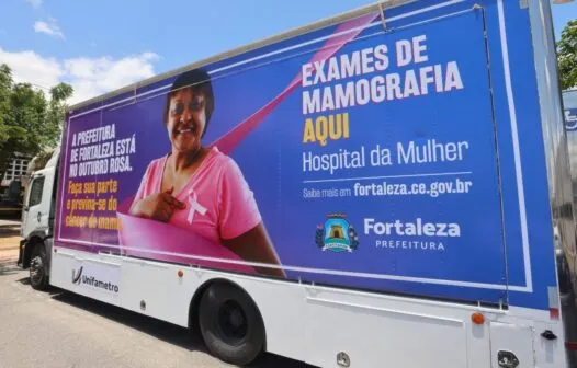 Outubro Rosa: Unidade Móvel de mamografia amplia acesso a exames em Fortaleza