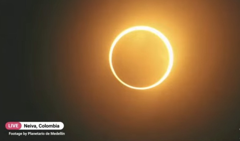 Começa o eclipse solar anular no Brasil; acompanhe ao vivo