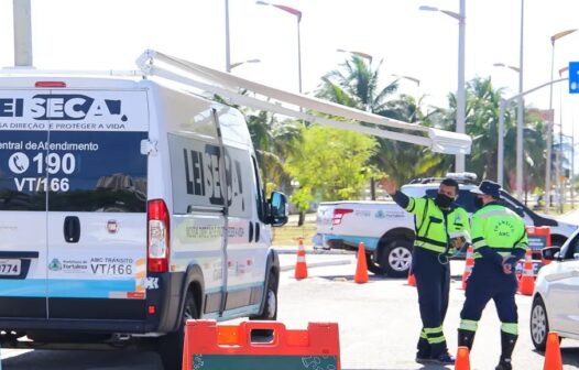Operação Lei Seca intensifica fiscalizações para o final do ano em Fortaleza
