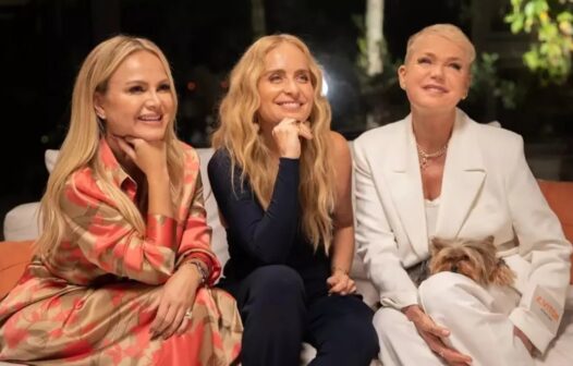 Angélica, Xuxa e Eliana vivem momento descontraído em cena de “Angélica: 50 & Tanto”
